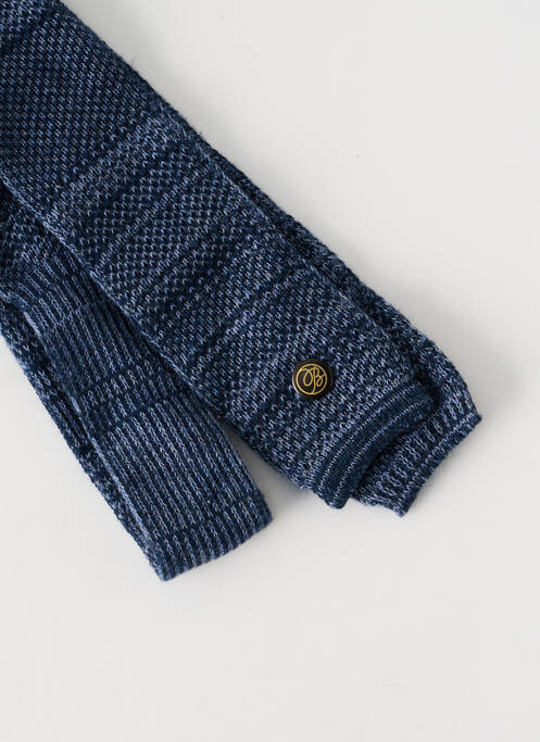 Cravate bleu MAISON BONNEFOY pour homme