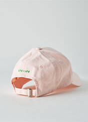 Casquette rose SOL'S pour unisexe seconde vue