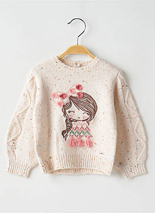 Pull beige MAYORAL pour fille