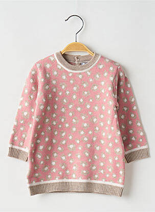 Robe pull rose MAYORAL pour fille