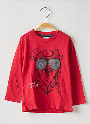 T-shirt rouge BOBOLI pour garçon