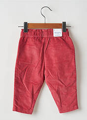 Pantalon droit rose MAYORAL pour fille seconde vue