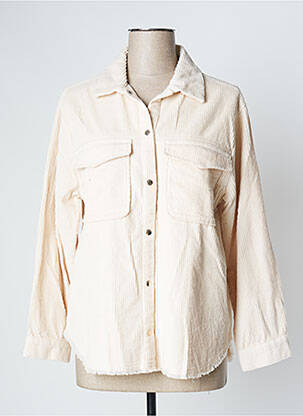 Veste casual col chemisier beige MAYORAL fille