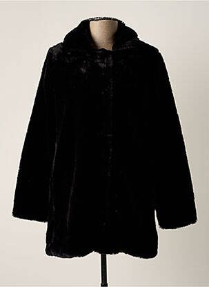 Manteau long noir MOLLY BRACKEN pour femme