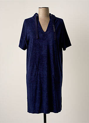 Robe mi-longue bleu PEDALO pour femme