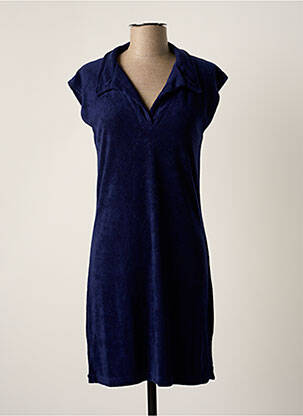 Robe mi-longue bleu PEDALO pour femme