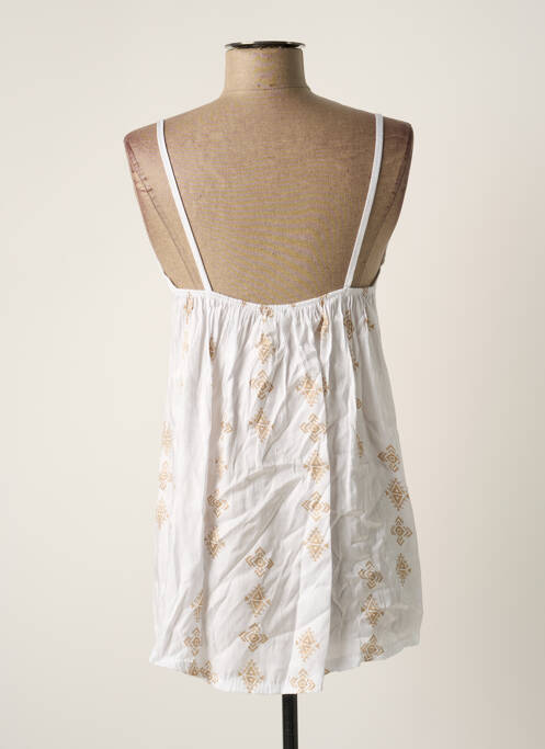 Top blanc MADE IN ITALY pour femme