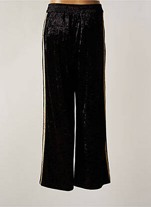 Pantalon large coupe fluide taille normale noir LILI SIDONIO femme