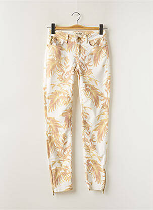 Pantalon slim stretch taille normale beige MOS MOSH femme