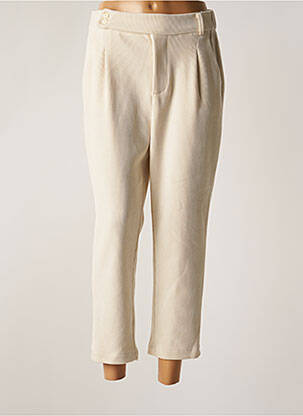 Pantalon 7/8 beige MOLLY BRACKEN pour femme