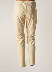 Pantalon slim beige HBT pour femme seconde vue