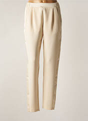 Pantalon slim beige STUDIO PARISIEN pour femme seconde vue