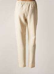 Pantalon slim beige STUDIO PARISIEN pour femme seconde vue