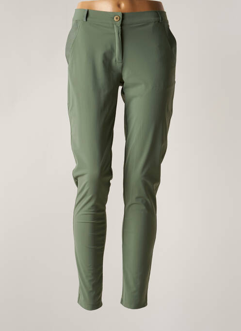 Pantalon slim vert HBT pour femme