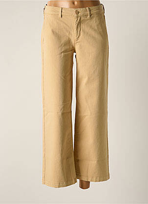 Pantalon 7/8 beige HAPPY pour femme