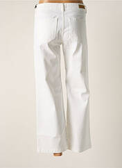 Pantalon 7/8 blanc HAPPY pour femme seconde vue