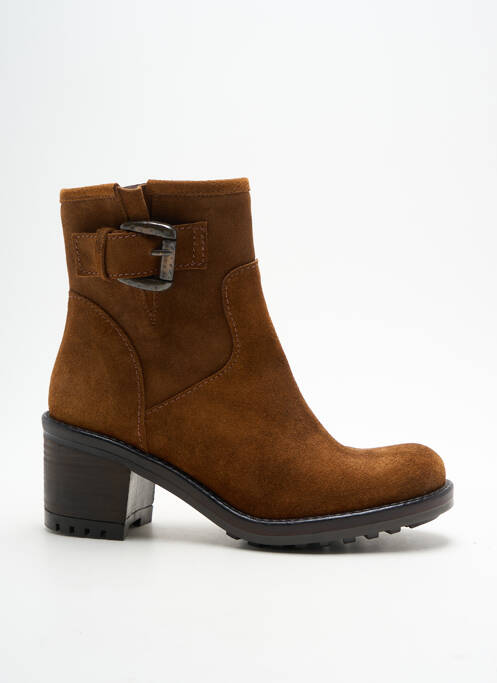 Bottines/Boots marron E-COW pour femme