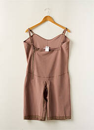 Culotte gainante effet matière satinée beige FAJATE femme