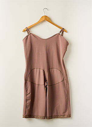 Culotte gainante effet matière satinée beige FAJATE femme