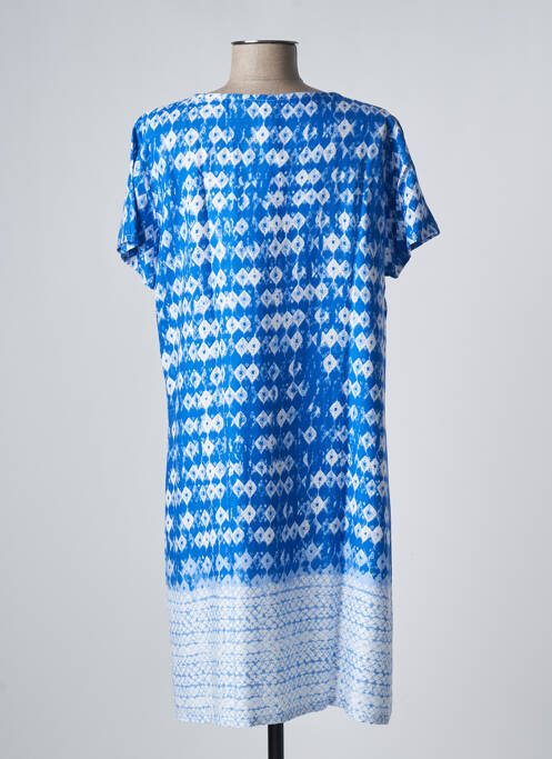 Robe de plage coupe fluide bleu SENORETTA femme
