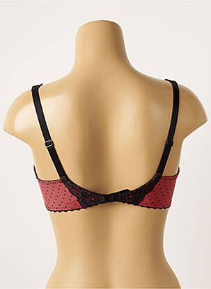 Soutien-gorge effet matière satinée haut soutien-gorge emboitant rouge PRIMADONNA femme