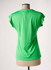 T-shirt vert KAFFE pour femme seconde vue