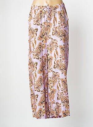 Pantalon large violet CREAM pour femme