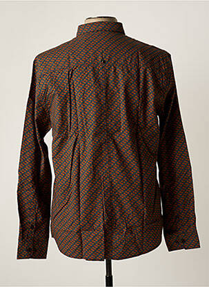 Chemise manches longues manches longues marron NO EXCESS homme