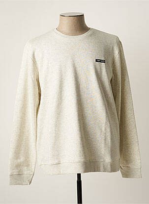 Pull beige TEDDY SMITH pour homme