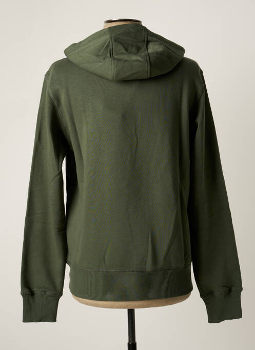 Sweat-shirt à capuche vert NEW BALANCE pour homme