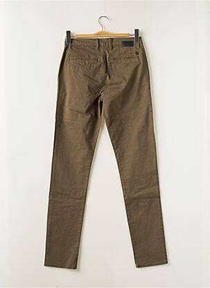 Pantalon chino poches taille normale vert NO EXCESS homme