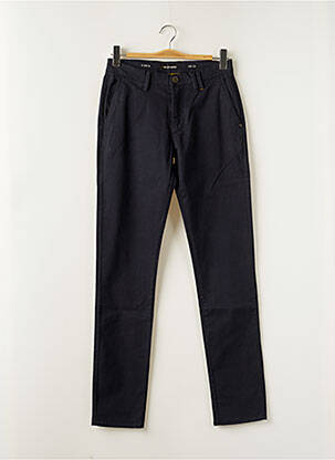 Pantalon chino poches taille normale bleu NO EXCESS homme