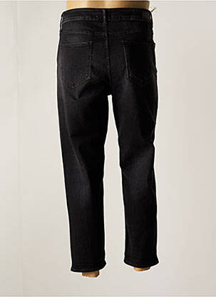 Jeans coupe droite sélection denim taille normale noir LE TEMPS DES CERISES homme