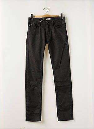 Jeans coupe slim noir TEDDY SMITH pour homme