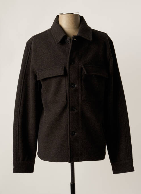 Manteau court noir TEDDY SMITH pour homme