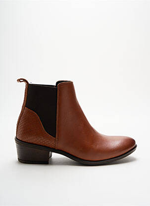 Bottines/Boots marron PIECES pour femme