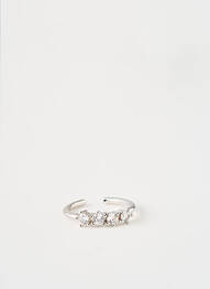 Bague ornement oxyde de zirconium argent MYA-BAY femme