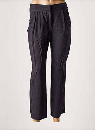 Pantalon 7/8 taille haute taille haute bleu ARTLOVE femme