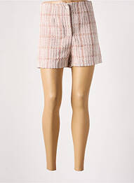 Short taille à pinces taille haute rose ARTLOVE femme