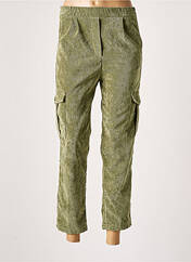 Pantalon cargo vert PAKO LITTO pour femme seconde vue