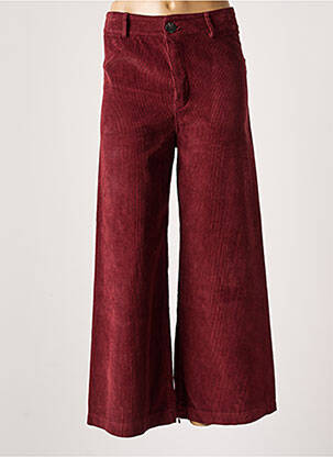 Pantalon flare rouge INTUITION pour femme
