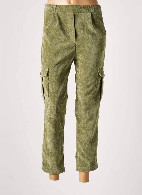 Pantalon cargo vert PAKO LITTO pour femme