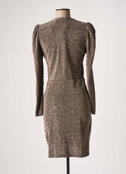 Robe courte beige LA PETITE ETOILE femme