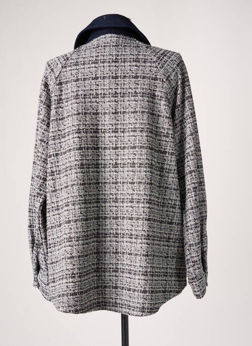 Veste casual bleu GRACE & MILA pour femme