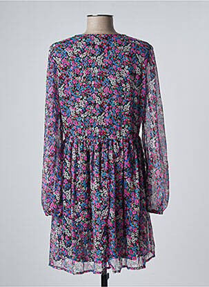 Robe courte coupe évasée manches longues rose JDY femme