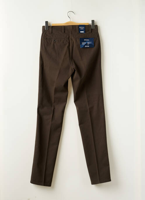 Pantalon chino stretch taille normale marron BRÜHL homme