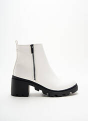 Bottines/Boots blanc JUSTFAB pour femme seconde vue