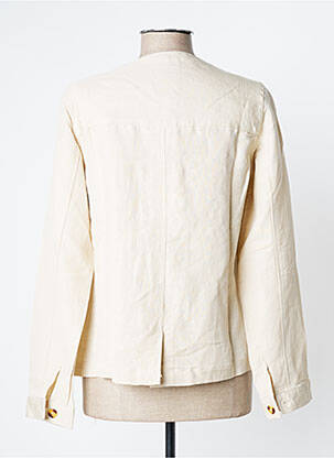 Veste casual col rond beige ESPRIT DE LA MER femme