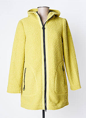 Manteau long jaune CECIL pour femme