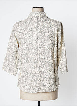 Blouse manches 3/4 manches 3/4 beige ESPRIT DE LA MER femme